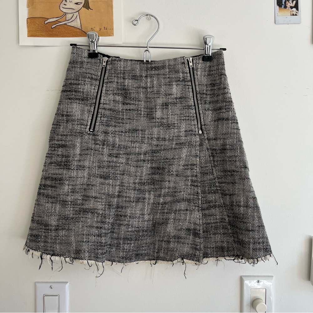 Acne Tweed Skirt